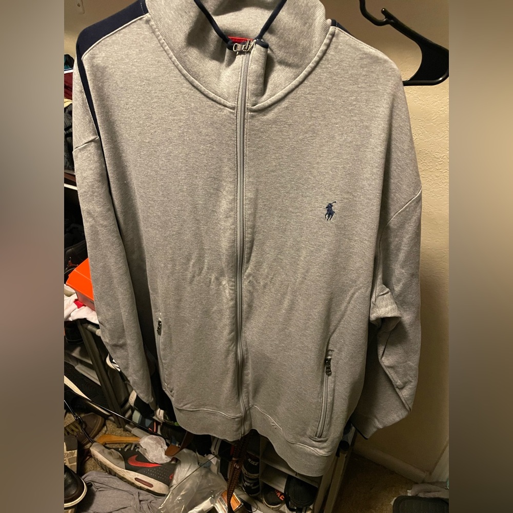 Mens polo track sweatsuit